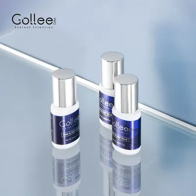 Gollee Hot and Economical Thin Fast Glue For Extensions Lash Glue 5ml for False Eyelashes 1s Drying