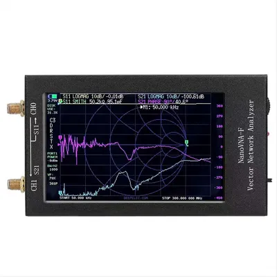 A76I 4.3inch Handheld NanoVNA-F UV Vector Network Antenna Analyzer SWR Meter NanoVNA VNA HF VHF UHF