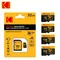 Kodak Micro SD Card Memory Card classe 10 32GB 64GB 128GB 256GB U3 4K ad alta velocità Cartao De