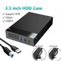 Custodia per disco rigido da 3,5 pollici Custodia per disco rigido USB 3.0 SATA a USB 3.0 Lettore