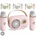 Karaoke Altoparlante Bluetooth wireless portatile con microfono Radio FM Caixa De Som Mini Sound Box Musica Piccola colonna Mp3