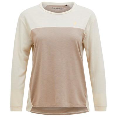 Peak Performance - Women's Trail Wool Blend L/S - Merinoshirt Gr XS beige Image