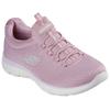 Slip-On Sneaker SKECHERS "SUMMITS-SUMMER BLUSH", Damen, Gr. 39, mauve, multi, Textil, casual, Schuhe, Schnürschuh, Slipper, Sneaker mit Memory Foam, Topseller