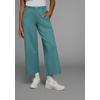 Jerseyhose KANGAROOS, Damen, Gr. 50, N-Gr, blau (blau, grau), Sweatware, Obermaterial: 95% Baumwolle, 5% Elasthan, unifarben, casual, weit knöchelfrei, Hosen, mit weitem Bein in Culotte Form