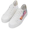 Plateausneaker ARA "CANBERRA", Damen, Gr. 5 (38), bunt (weiß bunt), Lederimitat, Veloursleder, bedruckt, sportlich, Schuhe, Freizeitschuh, Plateausneaker in bequemer Schuhweite G (= weit)