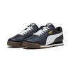 Sneaker PUMA "ROMA 24 STANDARD", Gr. 43, blau (new navy, puma weiß), Leder, mehrfarbig, sportlich, Schuhe