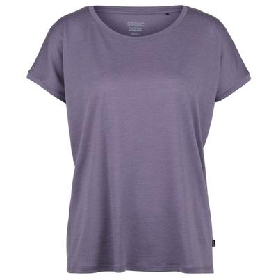 Stoic - Women's Merino155 LaholmSt. Loose Shirt - Merinoshirt Gr XL grau Image