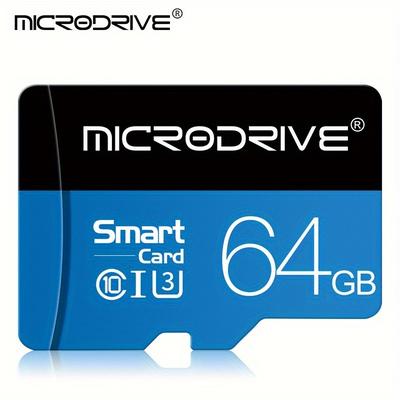 TEMU New Styles Microdrive Tf Sd Card 32gb Class 10 Memory Card High Speed Flash Card 4g 8g 16g 32g 64gb 128gb U3 Sdxc Drive For Smartphone Sd Adapter Image