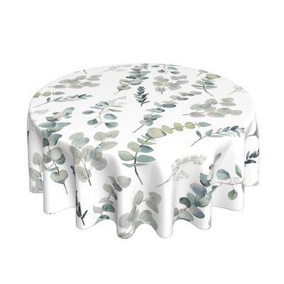 TEMU Watercolor Tablecloth - Washable & Reusable Polyester, Home Parties, Indoor Dining, Outdoor Picnics, Kitchen & Restaurant Decor Image