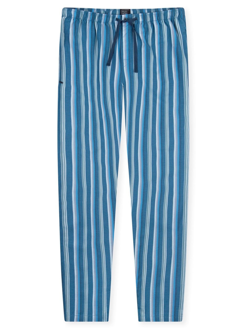 Schiesser Pyjamahose Herren blau, 54 Image