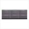 NewAge Outdoor Kitchens Aluminum Slate 4-Piece Outdoor Kitchen Set with Countertops and Covers