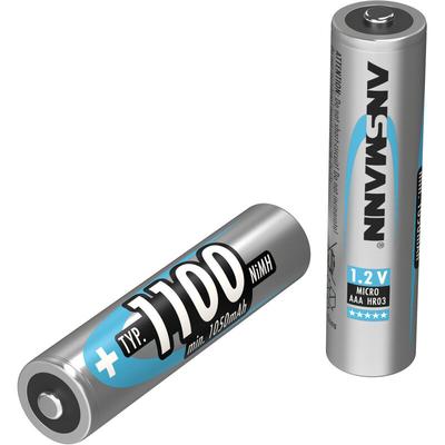 Ansmann maxE HR03 Micro (AAA)-Akku NiMH 1100 mAh 1.2 V 1 St. Image