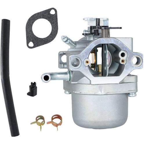 Rasenmäher-Vergaser, 590399, Vergaser kompatibel mit Briggs Stratton 590399 796077, kompatibel mit