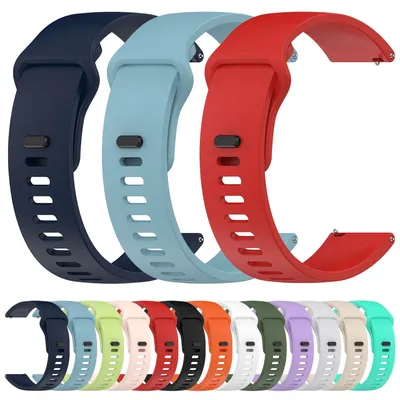 22mm 20mm Uhrenarmband für Xiaomi Watch s1/s1 Active S3/S4/Farbe 2/2 Pro Armband Weiches Image