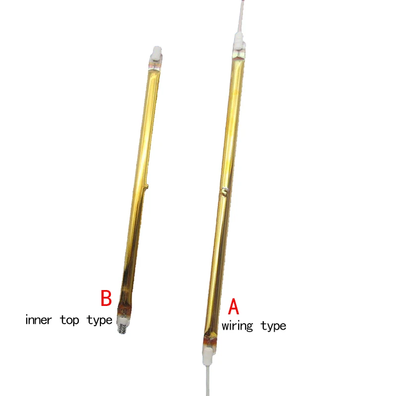 Infrarot heizung rohr infrarot heizung element infrarot heizung lampe mit verdrahtung gold infrarot rohr lampe decke heizung element Image