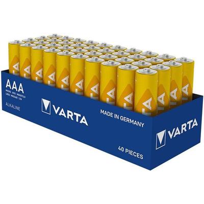Varta 40er-Pack Batterien »LONGLIFE« Micro / AAA / LR03, 4.45 cm