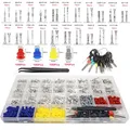 799 Pz Pin Connettore Terminale 1/1.5/1.8/2.2/2.8/3.5mm Auto Cavo Elettrico Terminale Connettore Perni A Crimpare Kit Spina Non Isolato
