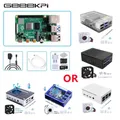 Nuovo! GeeekPi Raspberry Pi 4 modello B 8GB/4GB/2GB RAM ABS Arylic Case Shell Kit completo fai da te con dissipatori di calore alimentatore e scheda SD