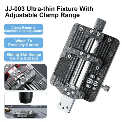 QIANLI Mega-idea JJ-003 Ultra-thin Fixture with Adjustable Clamp Range for Phone Mainboard Chip