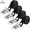 1/2/4Pcs Bike Pedals Clips Strap Bicycle Universal Replacement Foot Pedal Straps for Exercise Bike