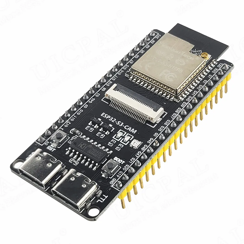 ESP32 S3 Development Board with 2.4G Wifi Module for Camera Module OV2640 8MB PSRAM 16MB FLASH ESP32 S3 N16R8 CAM Type-C