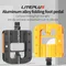 Liteplus Folding Bicycle Pedals Anti-slip All-aluminum Alloy Quick Folding Bike Pedals BMX Bicycle