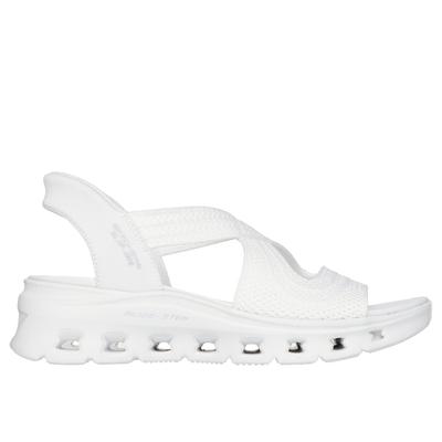 Skechers Women's Slip-ins: Glide-Step Pro Sandals - Everday Glide | Size 6.0 | White | Textile | Vegan | Machine Washable