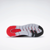 Trainingsschuh REEBOK "REEBOK FLEX TRAINER", Gr. 42, schwarz, energy rot, ai aqua, Textil, Synthetik, sportlich, Schuhe