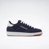 Sneaker REEBOK CLASSIC "CLUB C BULC CLN", Gr. 45, vectornavy, schwarz, weiß, Leder, Synthetik, sportlich, Schuhe