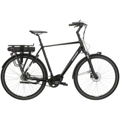 E-Bike KROSS "E-Citybike Sentio Hybrid 5.0 28 Zoll schwarz" Gr. 56, schwarz, E-Bikes, 56cm, 28 Zoll (71,12cm), Pedelec, Elektrofahrrad für Damen und Herren