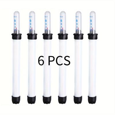 TEMU 6-pack Plastic Water Level Indicators For Garden, Easy-to-use Rot Prevention Tools, Plants To Breathe And Grow Image