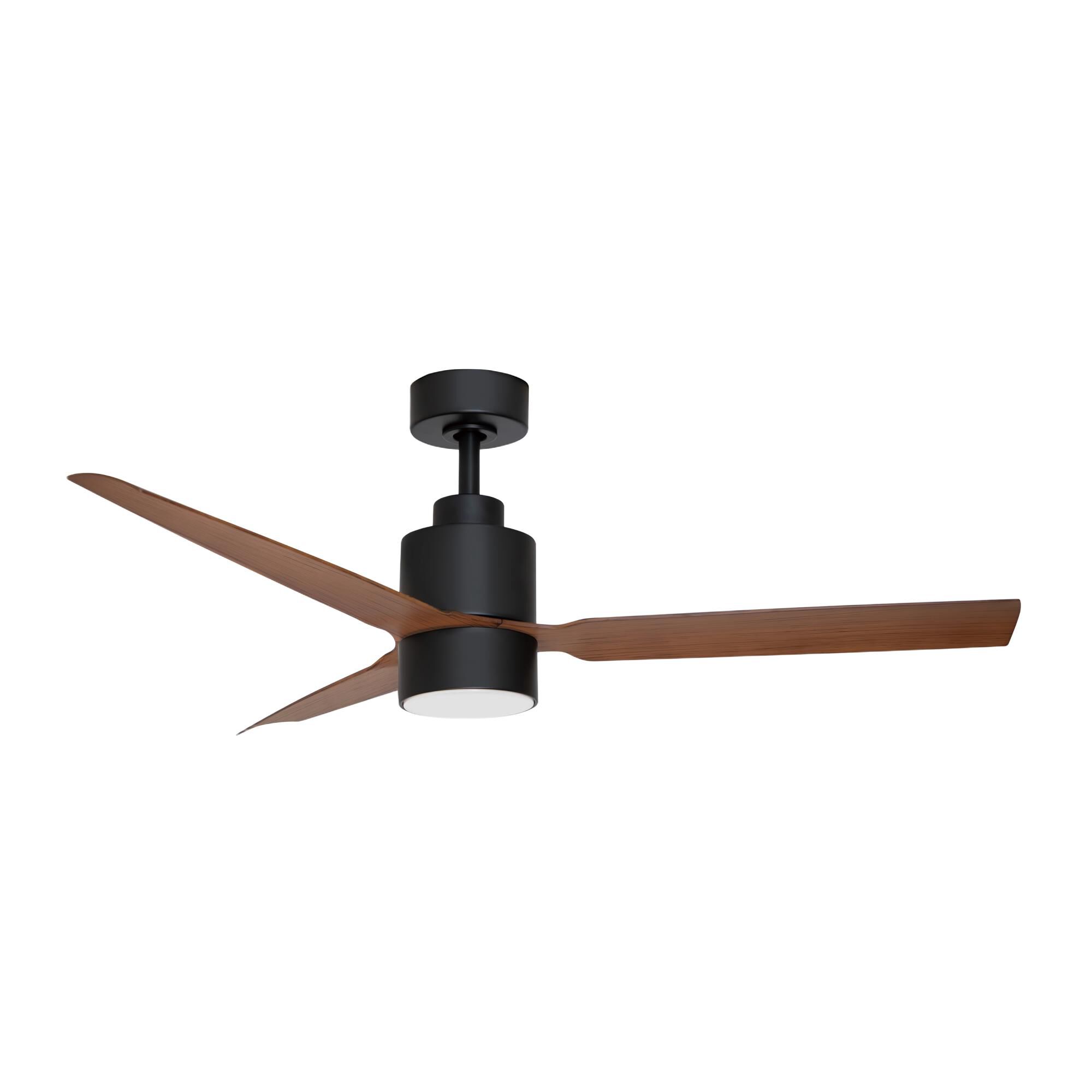 Maxim Lighting Falcon 52 Inch Ceiling Fan with Light Kit - 88717BKWN