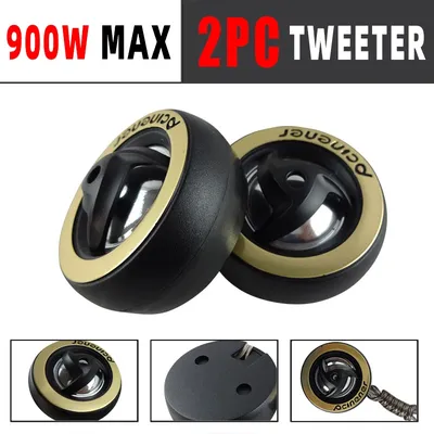 High Efficiency Mini Dome Tweeter Speaker With Base 12V Loudspeaker Audio Auto Sound Speaker For Car Audio System 900W (2*450W)