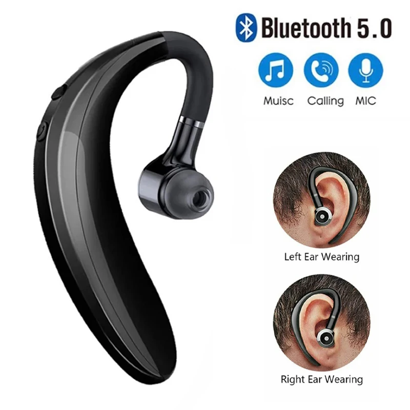 S109 TWS Kopfhörer Bluetooth Kopfhörer Freisprecheinrichtung Wireless Headset Business Headset Drive Auto Anruf Kopfhörer für Handy Smartphones Image