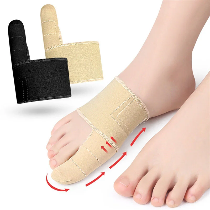 1 Stück Zehen-Hallux-Valgus-Korrektor, atmungsaktiver Daumenglätter, Big Toe Bunion Splitter Fixator Orthese Image