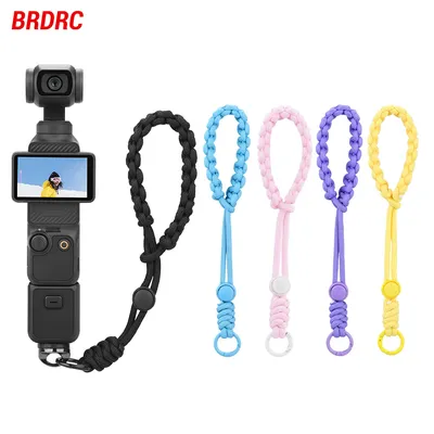 BRDRC Handschlaufe für DJI Pocket 3/Insta360 X4X3, verstellbares Lanyard, Handheld-Gimbal-Kamera, Anti-Verlust-Kabel-Zubehör