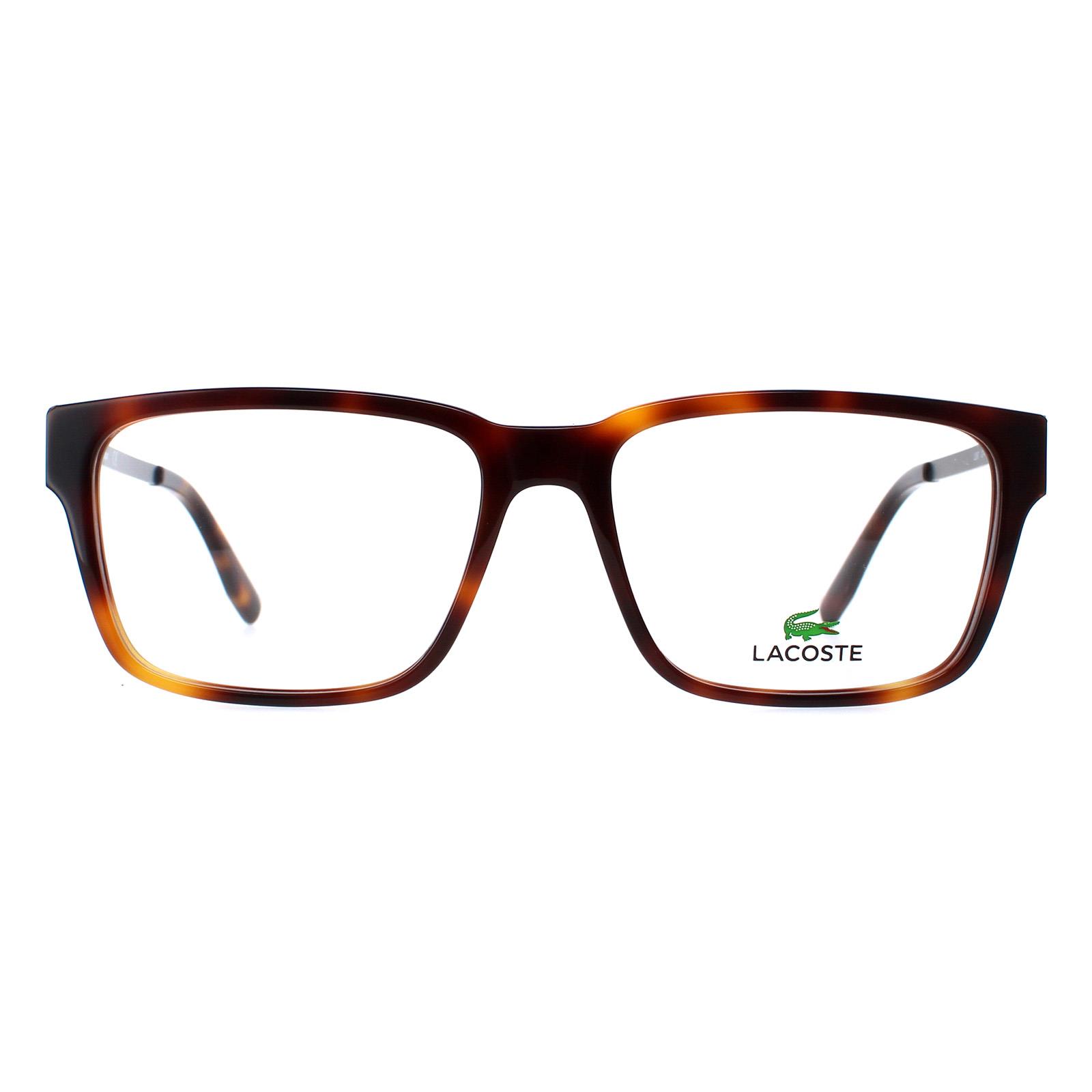 Lacoste Square Herren Havanna Brille Image