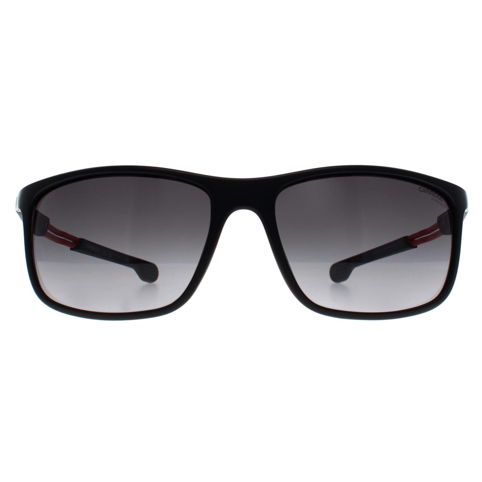 Carrera Rectangle Mens Matte Black Dark Grey Gradient 4013/S Image