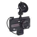 Telecamera per auto DVR da 4 pollici, registratore video HD 1080p, telecamera anteriore e posteriore, registrazione automatica 2 in 1, visione notturna a infrarossi, registrazione in loop