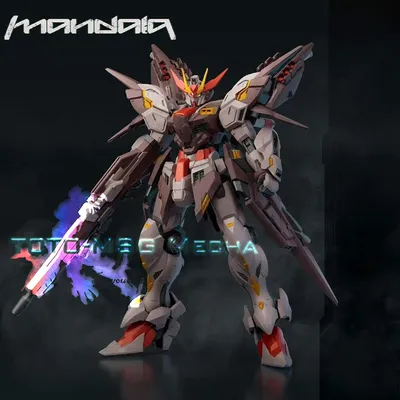 [IN-ATOCK]JZS Mandala MG 1/100 Assembled Mobile Suit Kit Anime Action Figures Doll Toy Gift Item for