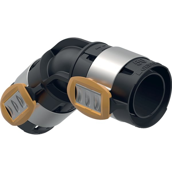 Geberit FlowFit Bogen 45Gr, PPSU, d63 620066001 Image