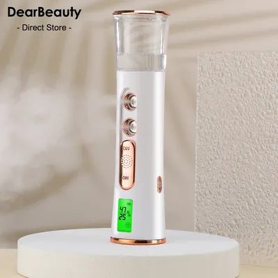 Mist Sprayer Handheld Nano Beauty Instrument Mini Hydrating Humidifier Skin Care LED Display