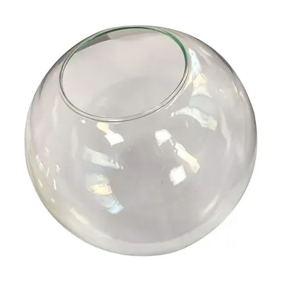 Clear Globe Glass Lamp Shade Transparent Lampshades Fitting Lamp D13cm D15cm D20cm D25cm Round Light