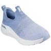 Slip-On Sneaker SKECHERS "ARCH FIT 2.0", Damen, Gr. 36, blau (hellblau), Textil, meliert, sportlich, Schuhe, Slipper, Freizeitschuh mit Arch-Fit Funktion, Topseller