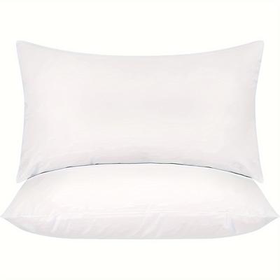 TEMU 1pc Throw Pillow Insert Premium Pillow Stuffer Sham Square For Decorative Cushion Bed Couch Sofa Image