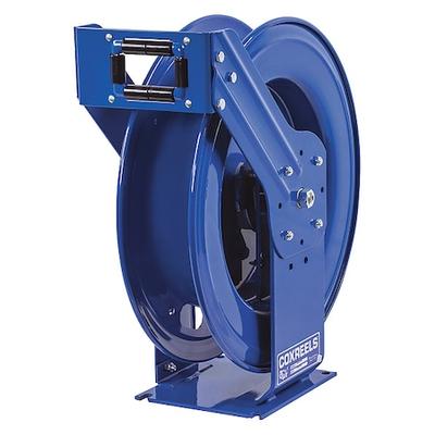 COXREELS TMPL-N-4100 Spring Return Hose Reel, 1/2 in Hose Diameter, 100 ft
