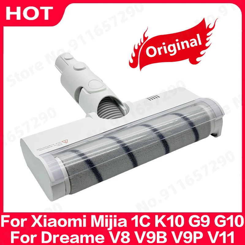 Elektrische Bürstenkopf Ersatzteile für Xiaomi Mijia 1C K10 G9 G10 Dreame V8 V9B V9P V11 Teppichbürste Staubsauger Zubehör Image