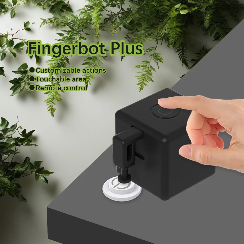Tuya Zigbee Smart Fingerbot Schalter Bot Remoter Garage Vorhänge Taste Roboter Drücker Arbeit Mit Alexa Google Home Sprach Assitant Image