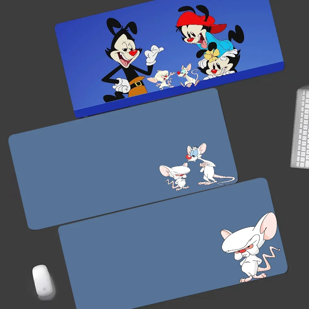 Pinky And The Brain INS Tide Großes Büro, Computer-Schreibtischunterlage, Tischtastatur, großes Mauspad, Laptop-Kissen für Teenager-Mädchen-Schlafzimmer Image