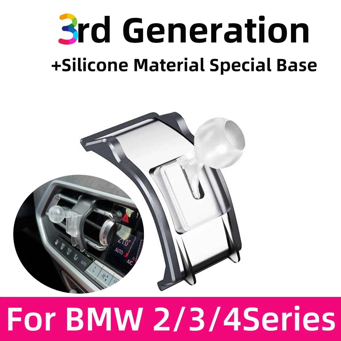 2020-2025 für BMW 2 3 4 Serie G20 G22 G26 Magnetische Z4 Auto Telefon Halter Drahtlose Ladegerät schwerkraft GPS Stand Innen Zubehör Image